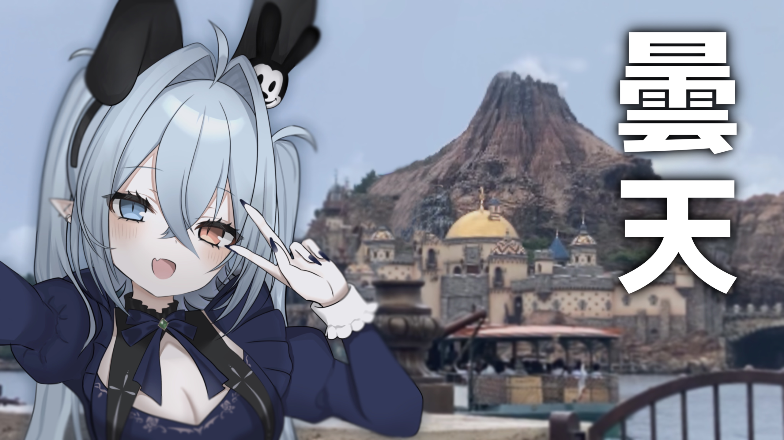 最悪のコンディションでディズニー行ってみた【大雨】